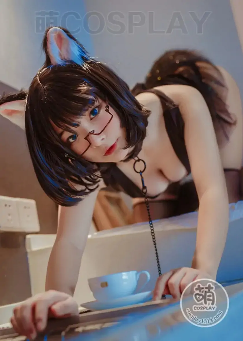 yuuhui玉汇 猫猫头黑裙子 [10P-110MB]